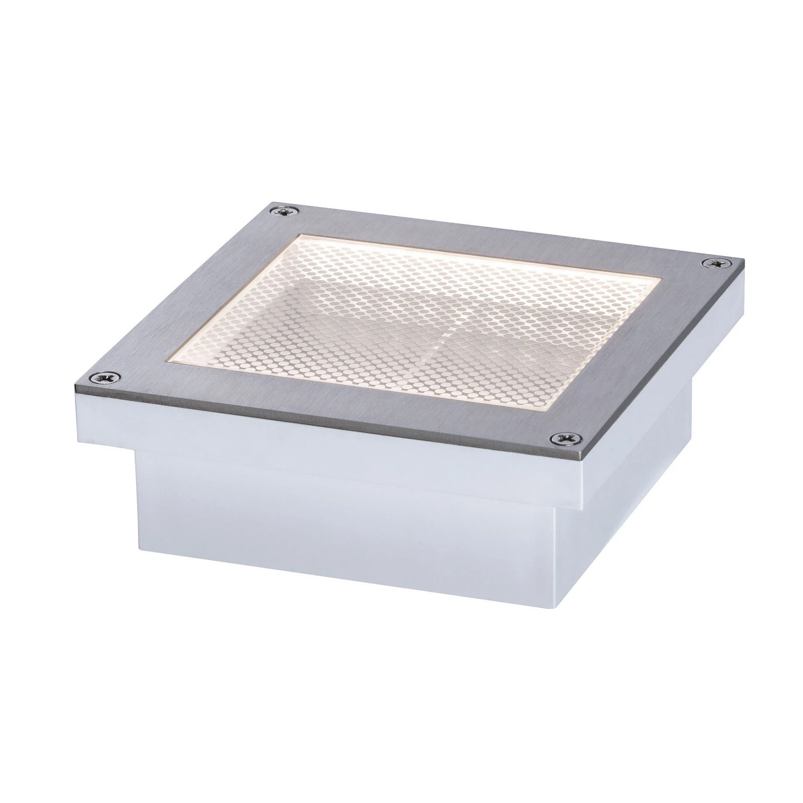 Paulmann Brick innfelt LED-gulvlampe, 10x10cm