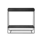 ferm LIVING Plant Box Two-Tier, noir, 80 x 25 x 75 cm