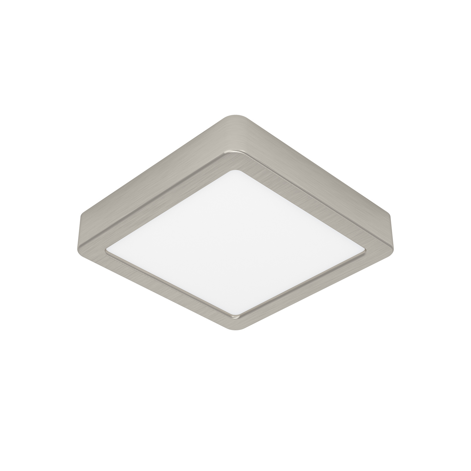 Painel de superfície LED Fueva 5 IP20 830 níquel 16x16cm