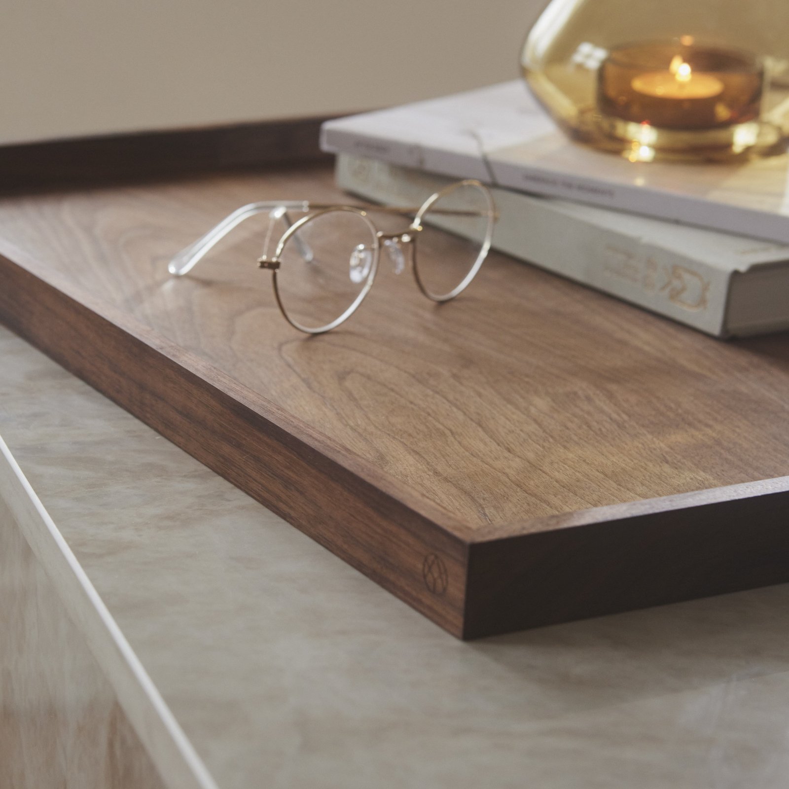 Unity Plateau L Walnut - AYTM