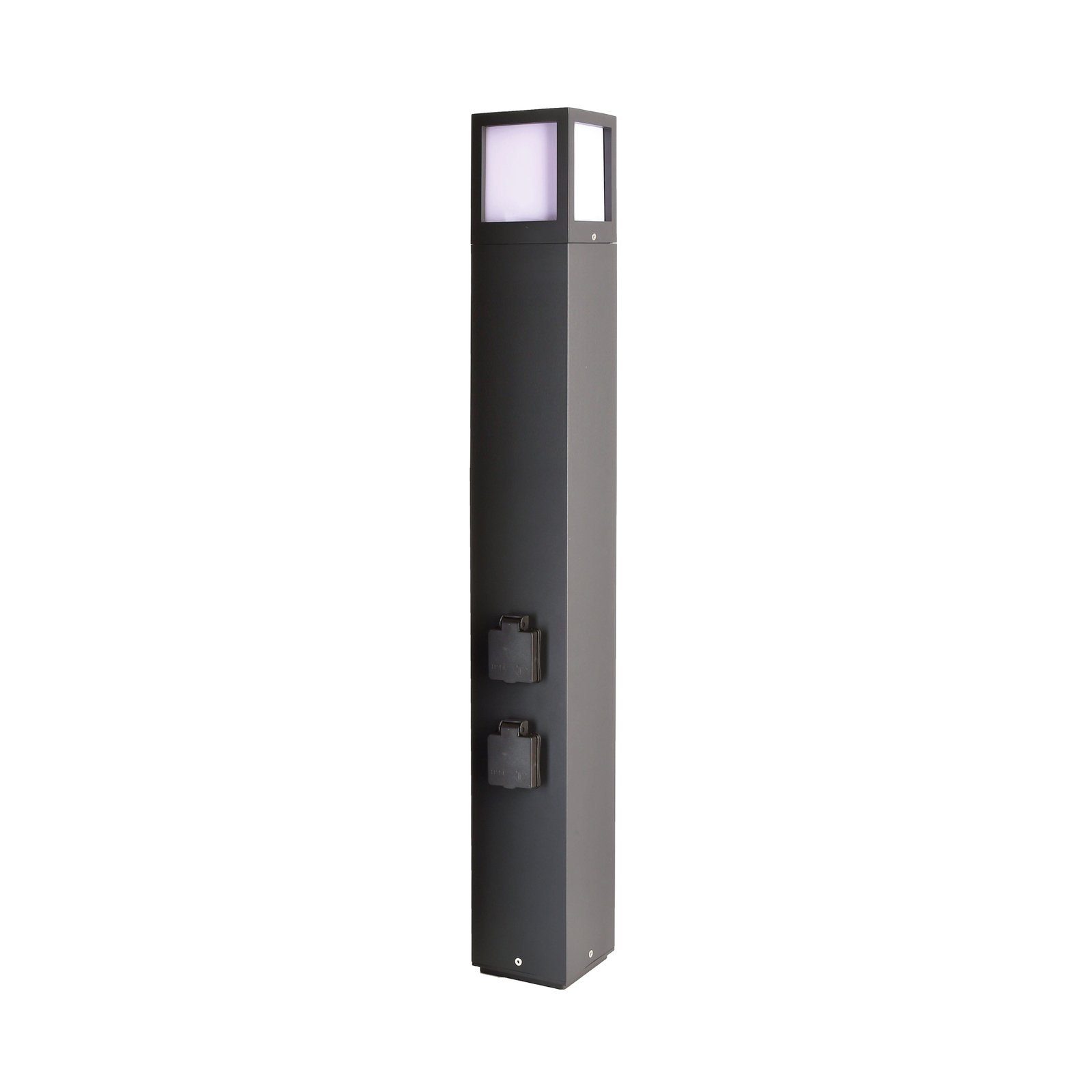 Facado Socket power point column with lighting