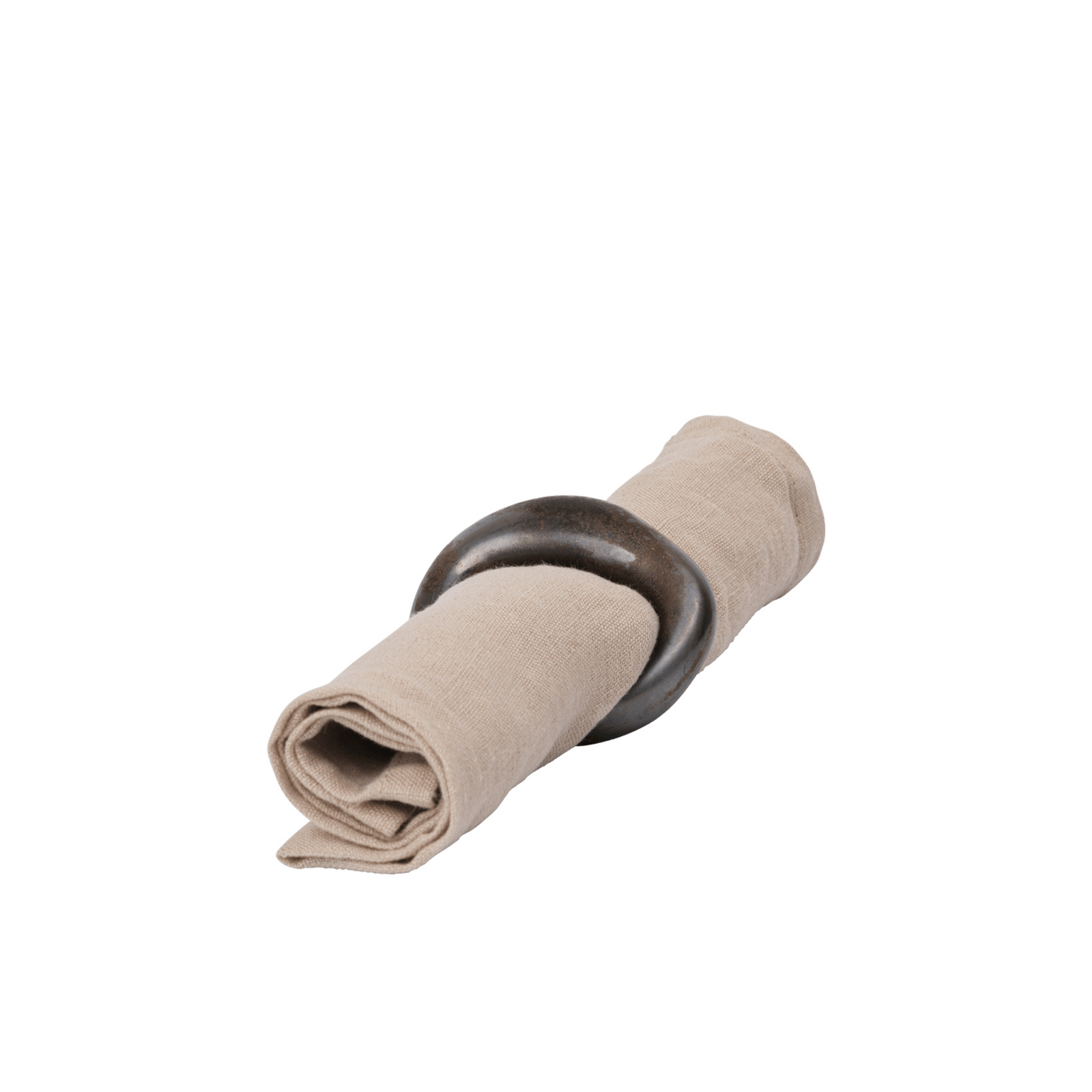 Orrith szalvétagyűrű, antik bronz, 4 darabos szett - ferm LIVING