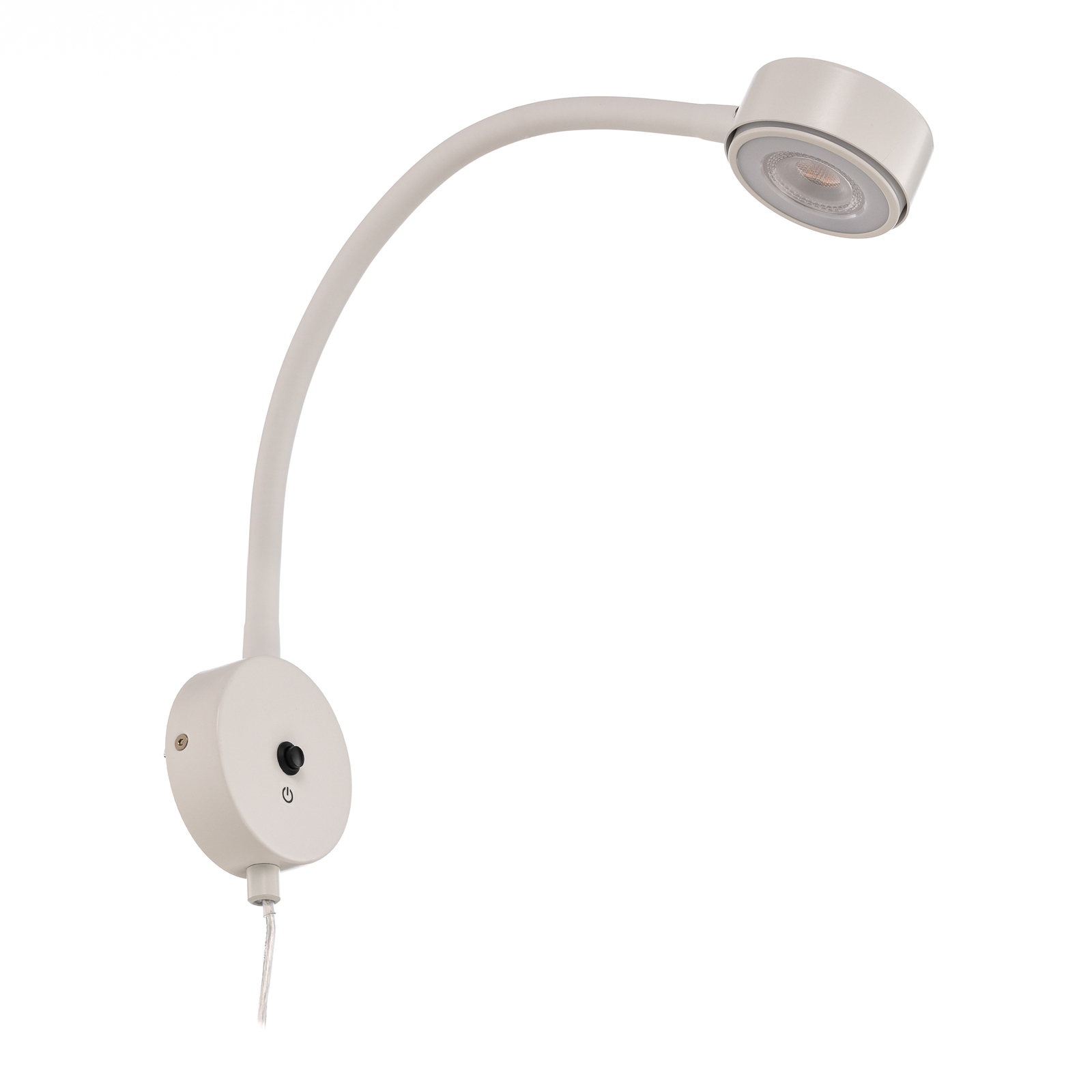 Lindby zidna svjetiljka Jyla, bijela, 2700 K, GX53, fleksibilna ruka