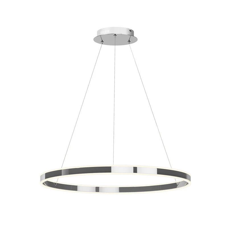 Lucande - Lyani Suspension Ø80 Chrome/White