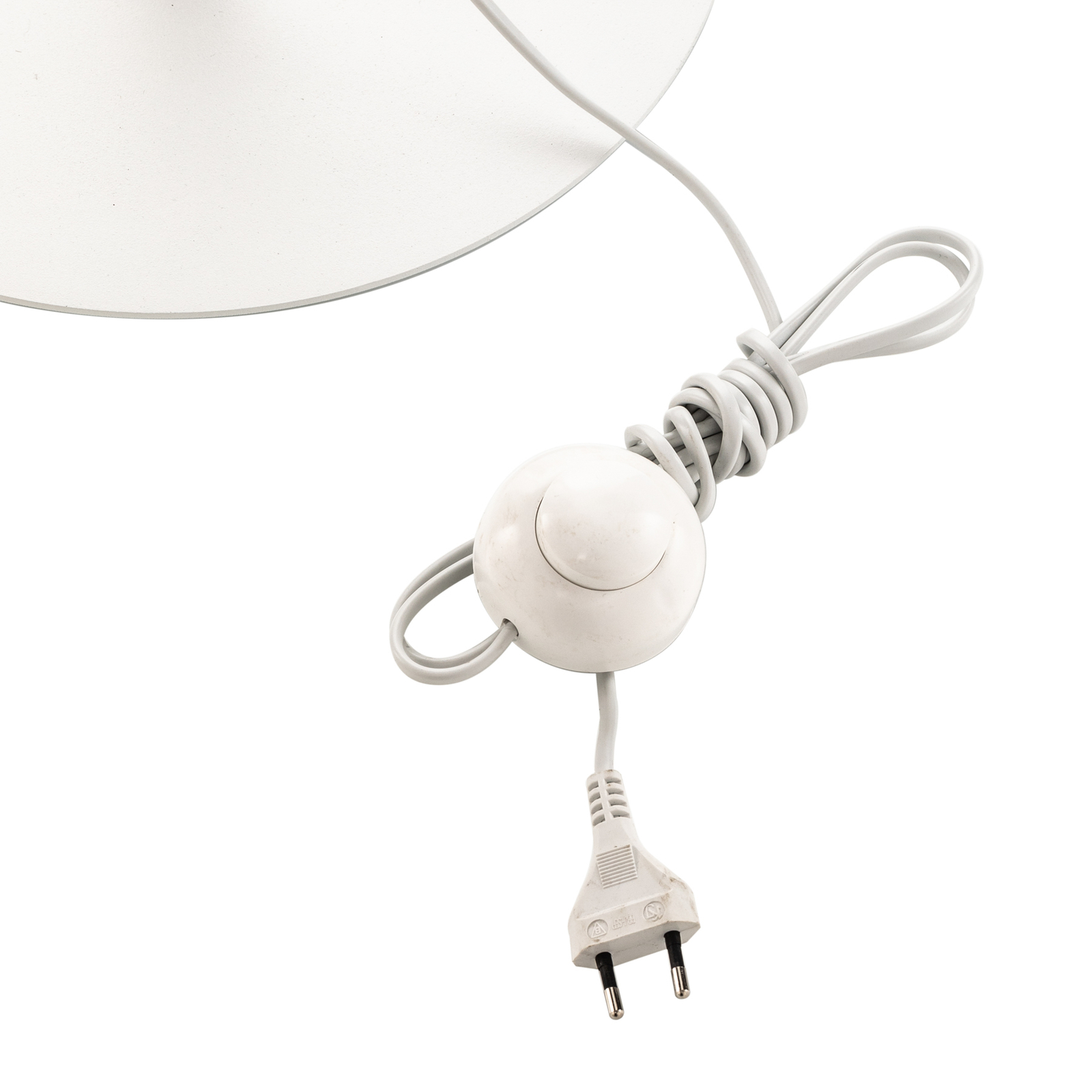 Bot floor lamp, white, three-bulb