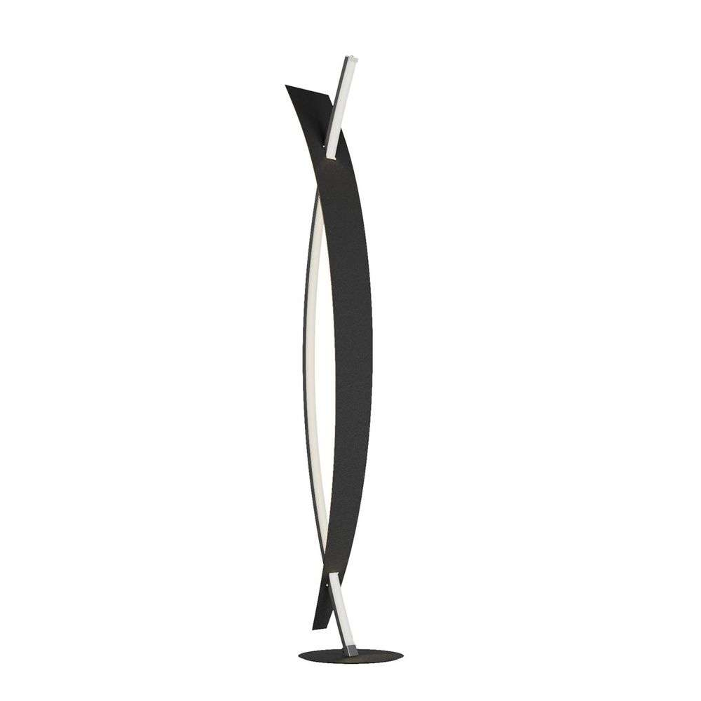 Marija Lampa Podłogowa Black/Gold - Lucande