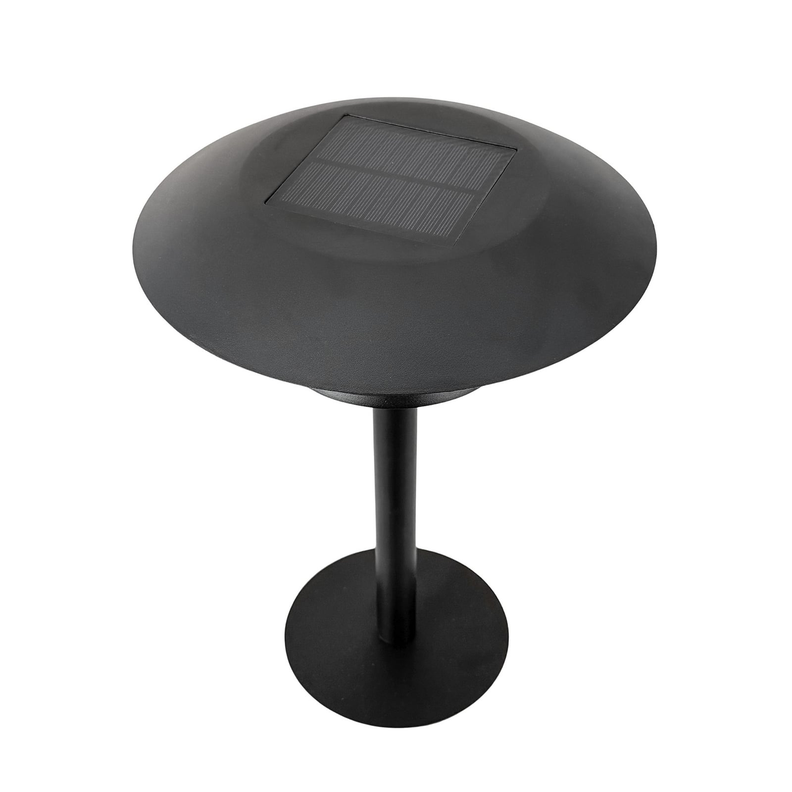 DL25 Solar LED-bordlampe, sort, metal – Dyberg Larsen DL25 Solar LED-bordlampe, sort, metal – Dyberg Larsen