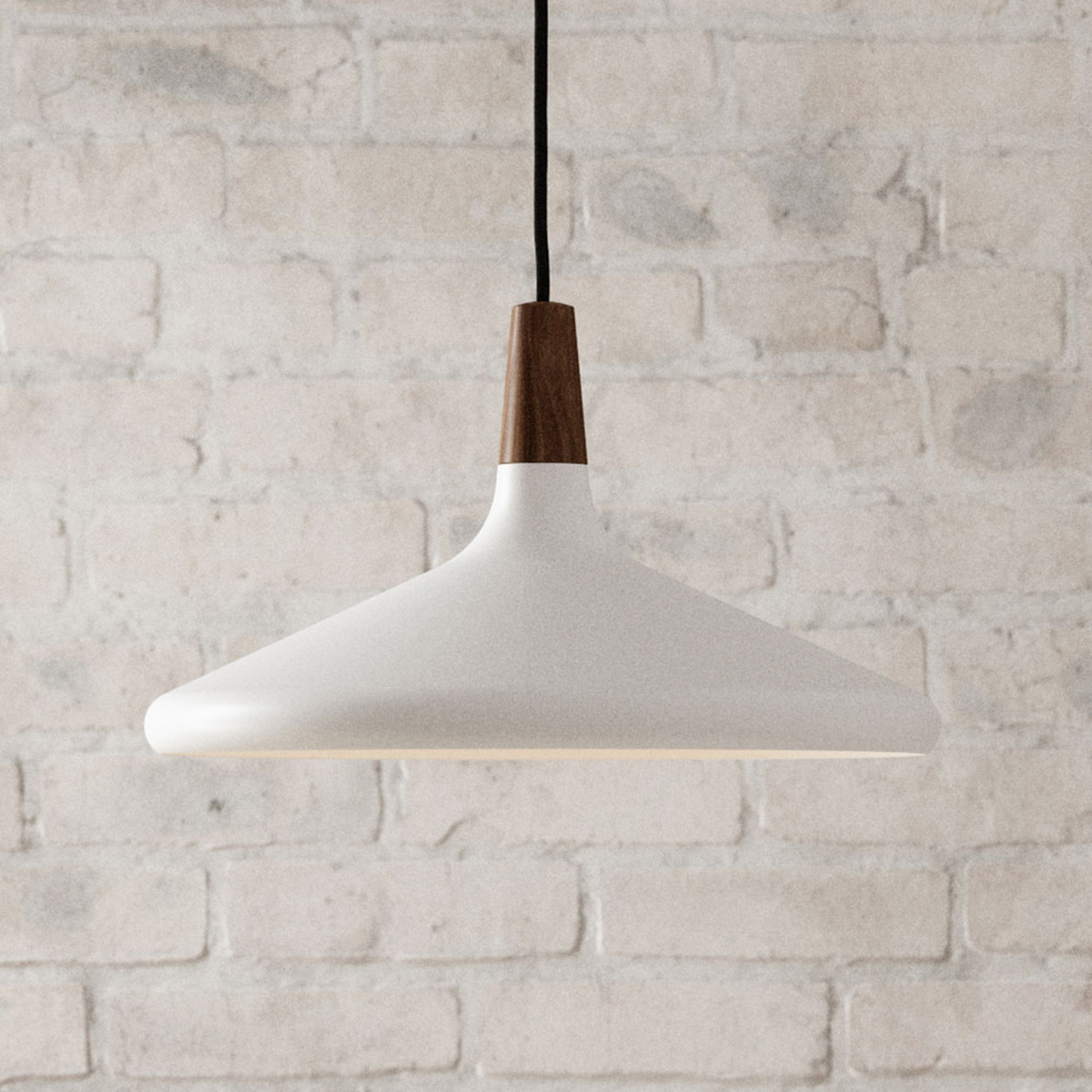 Nori hanging light Ø 39 cm, white