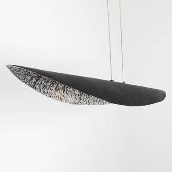 LED hanglamp Chiasso, zwart/zilver