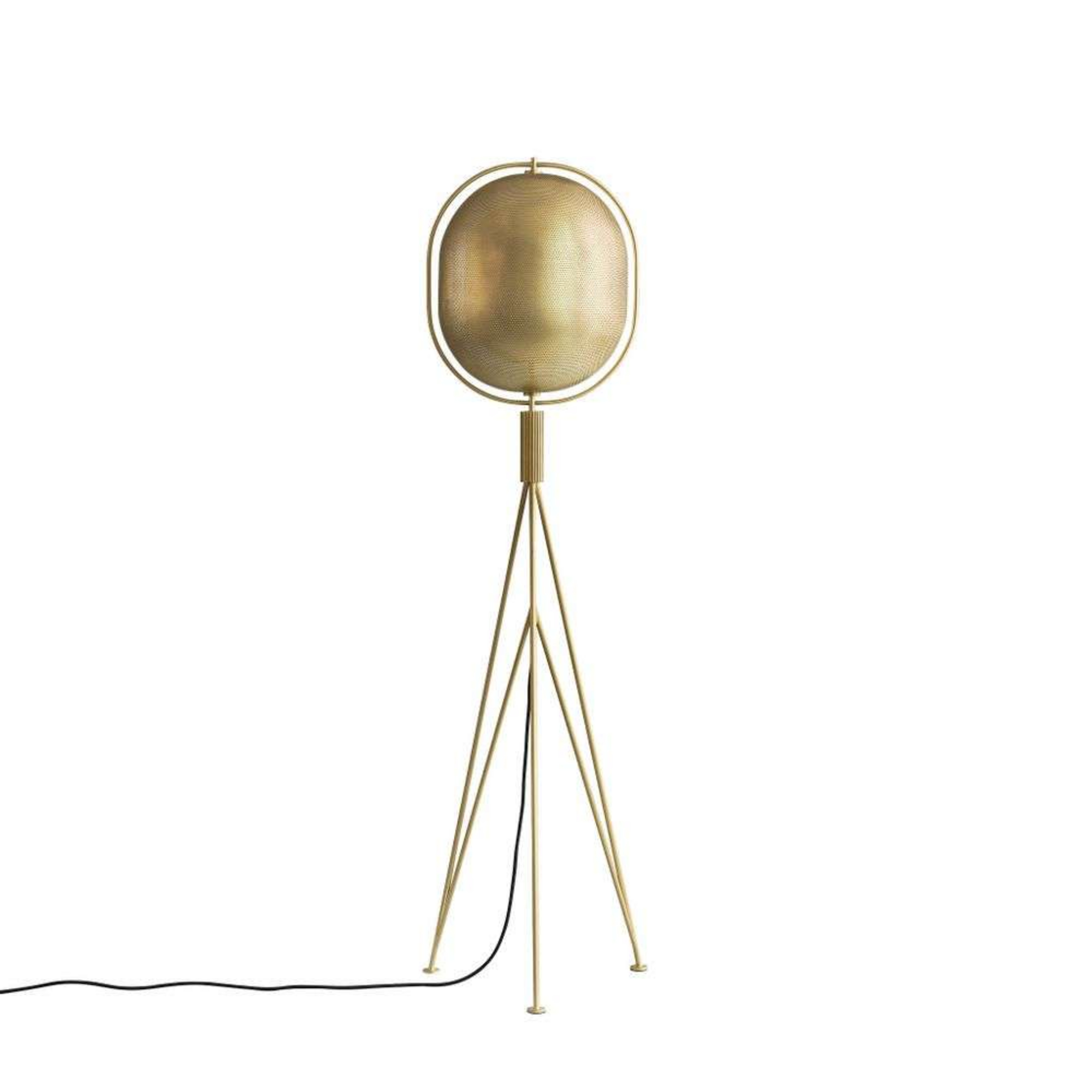 Pearl Stehlampe, messing, Höhe 140 cm, Alu - 101 Copenhagen