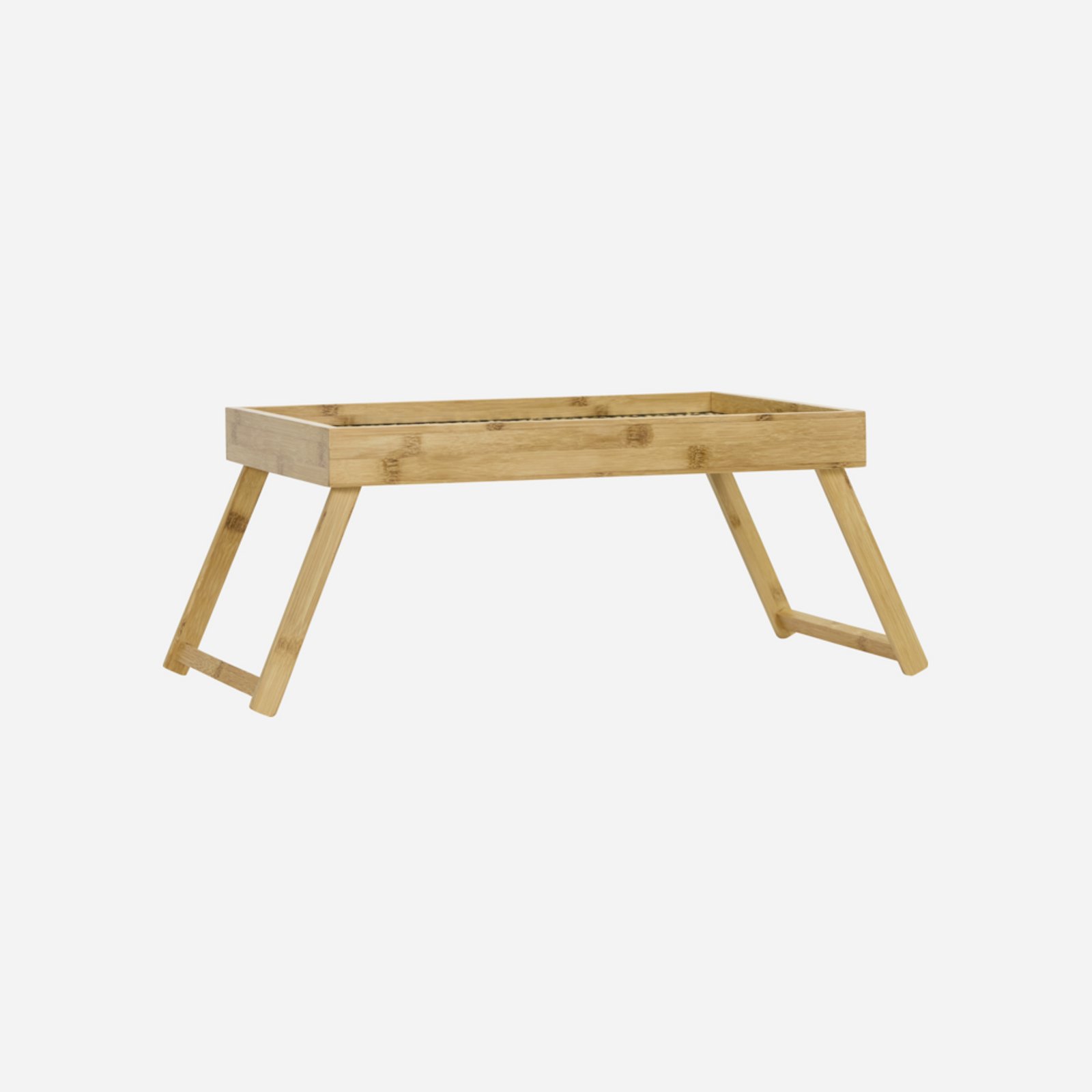 HDTray tray table, palm leaf/bamboo, natural - House Doctor