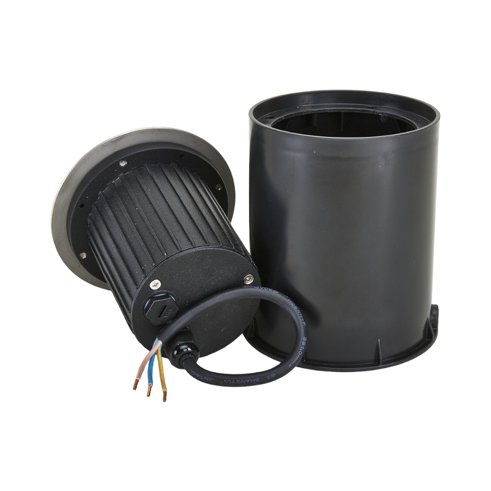 Jos Round Erd Spot IP67 Steel - Lucande