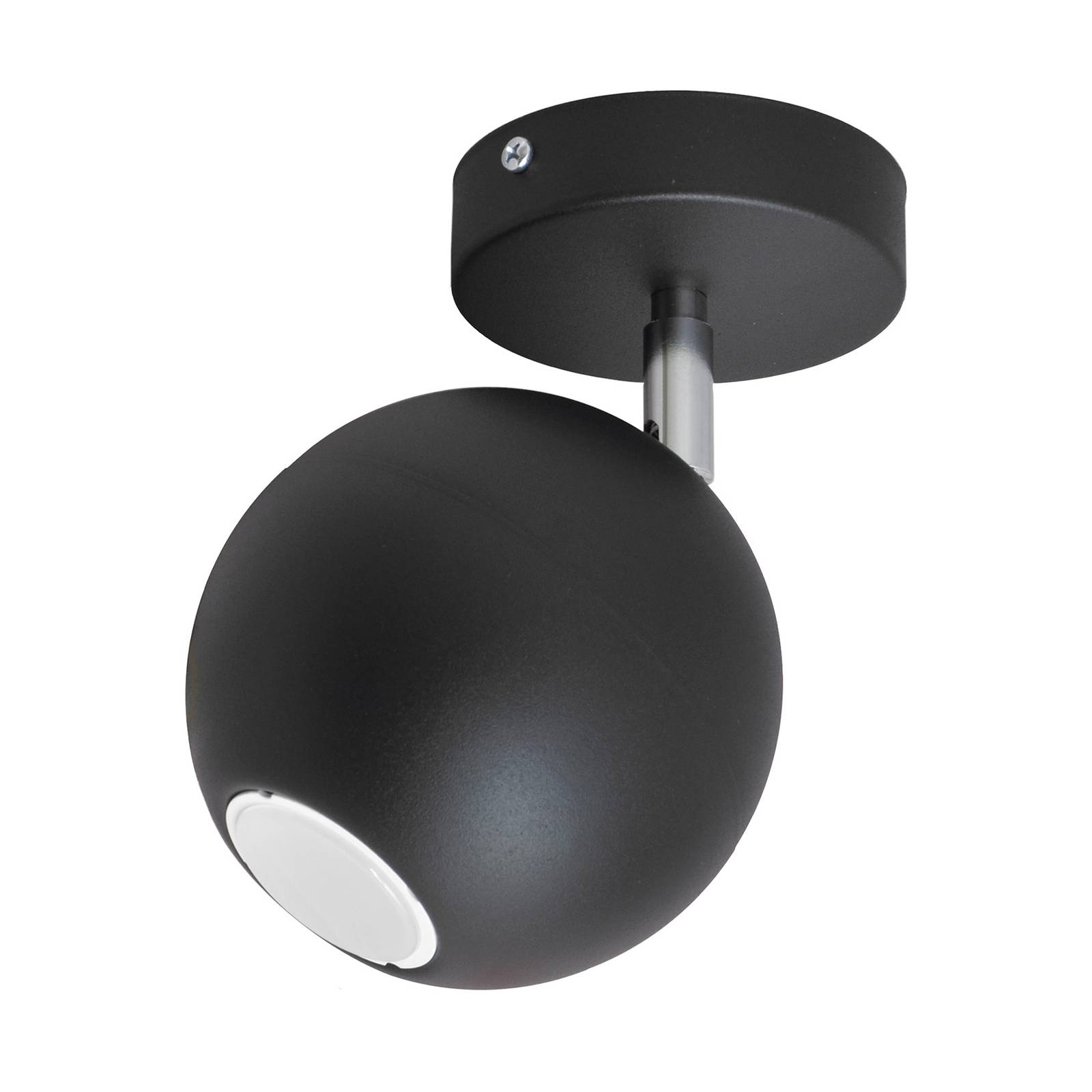 Plafonnier avec spots Midnight noir 1 lampe mobile