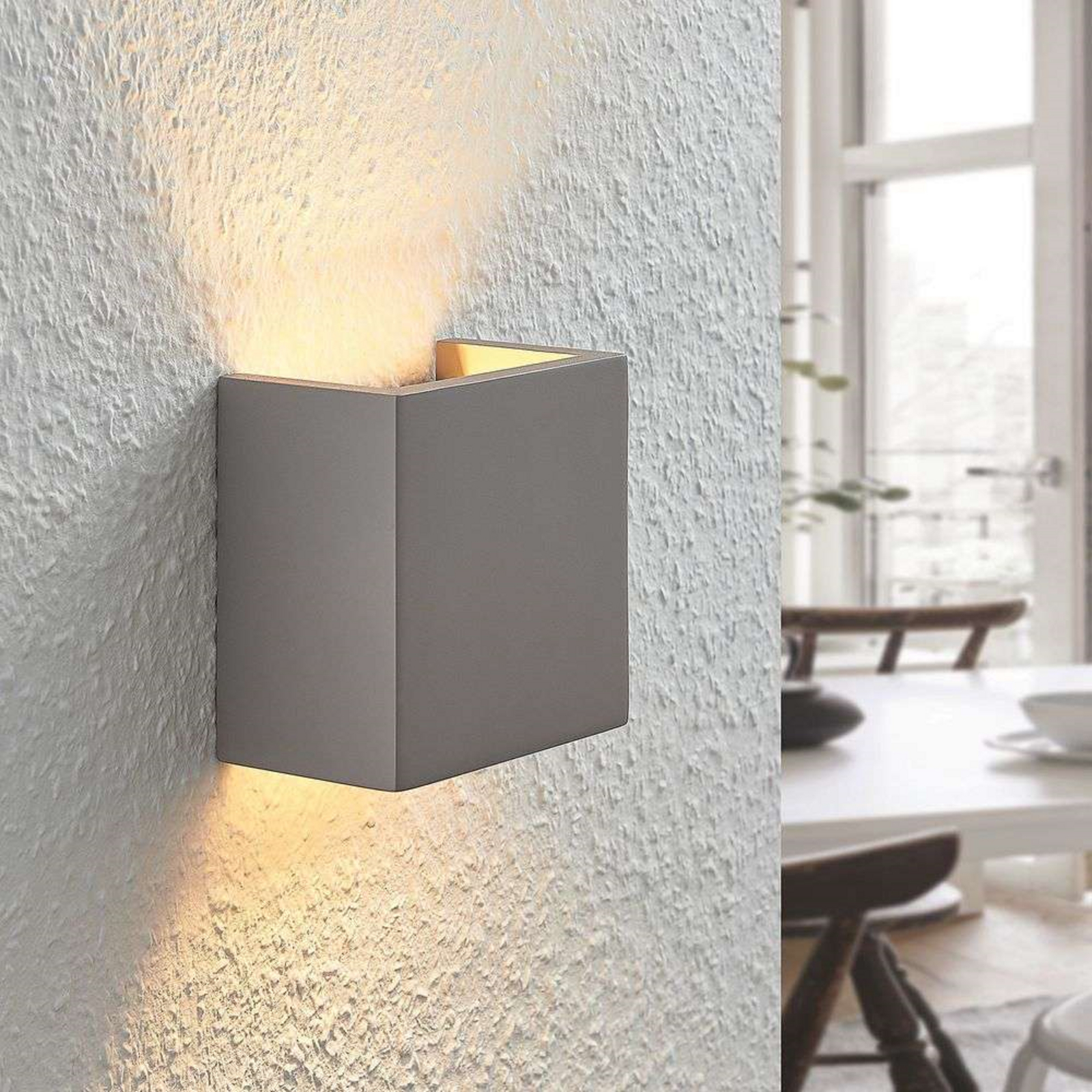 Smira Aplique de Pared Concrete - Lindby