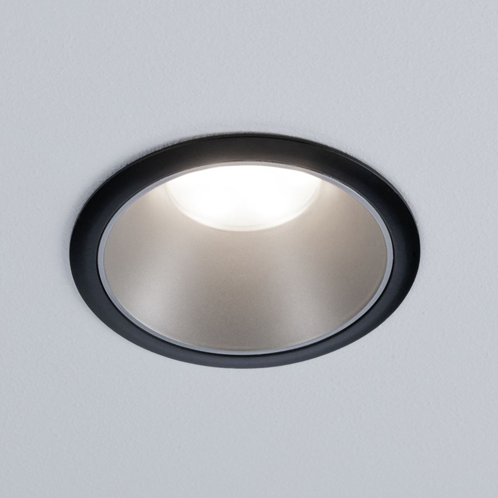 Paulmann Cole bodové LED, striebro-čierne