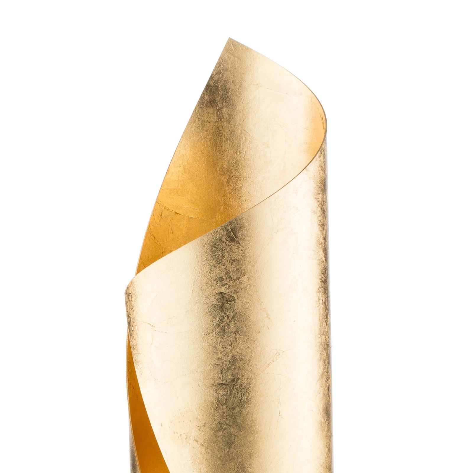 Stolní lampa Knikerboker Hué s plátkovým zlatem, výška 70 cm