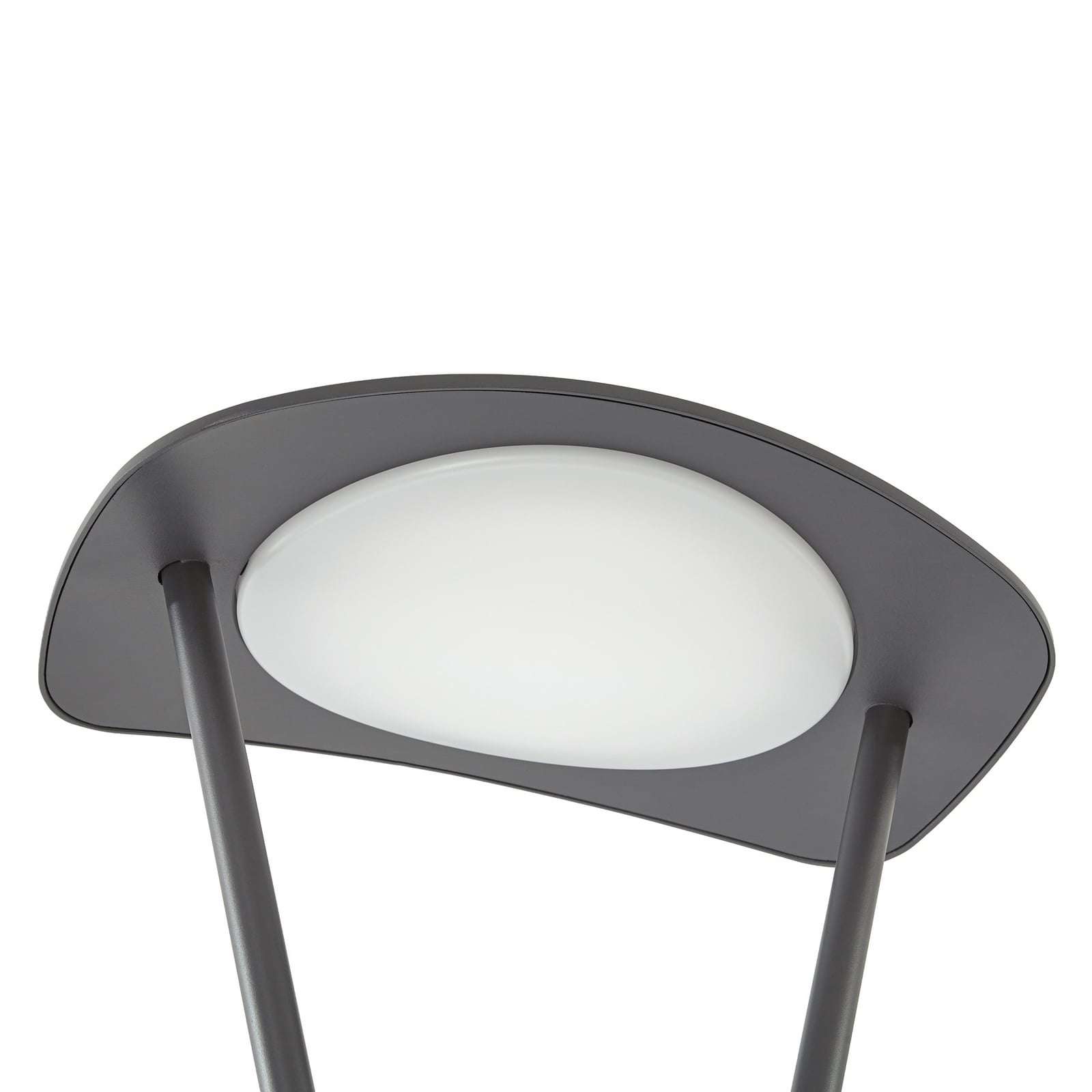 Tarasu LED vanjska svjetiljka, 250 cm, aluminij, siva, IP65 - Lucande