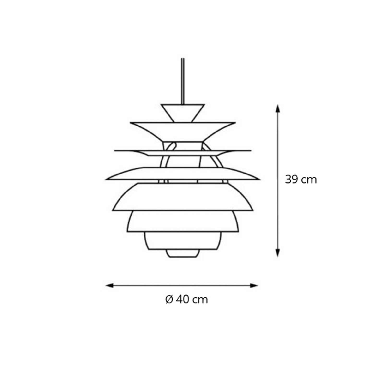 PH Snowball Abat-jour de Fond - Louis Poulsen