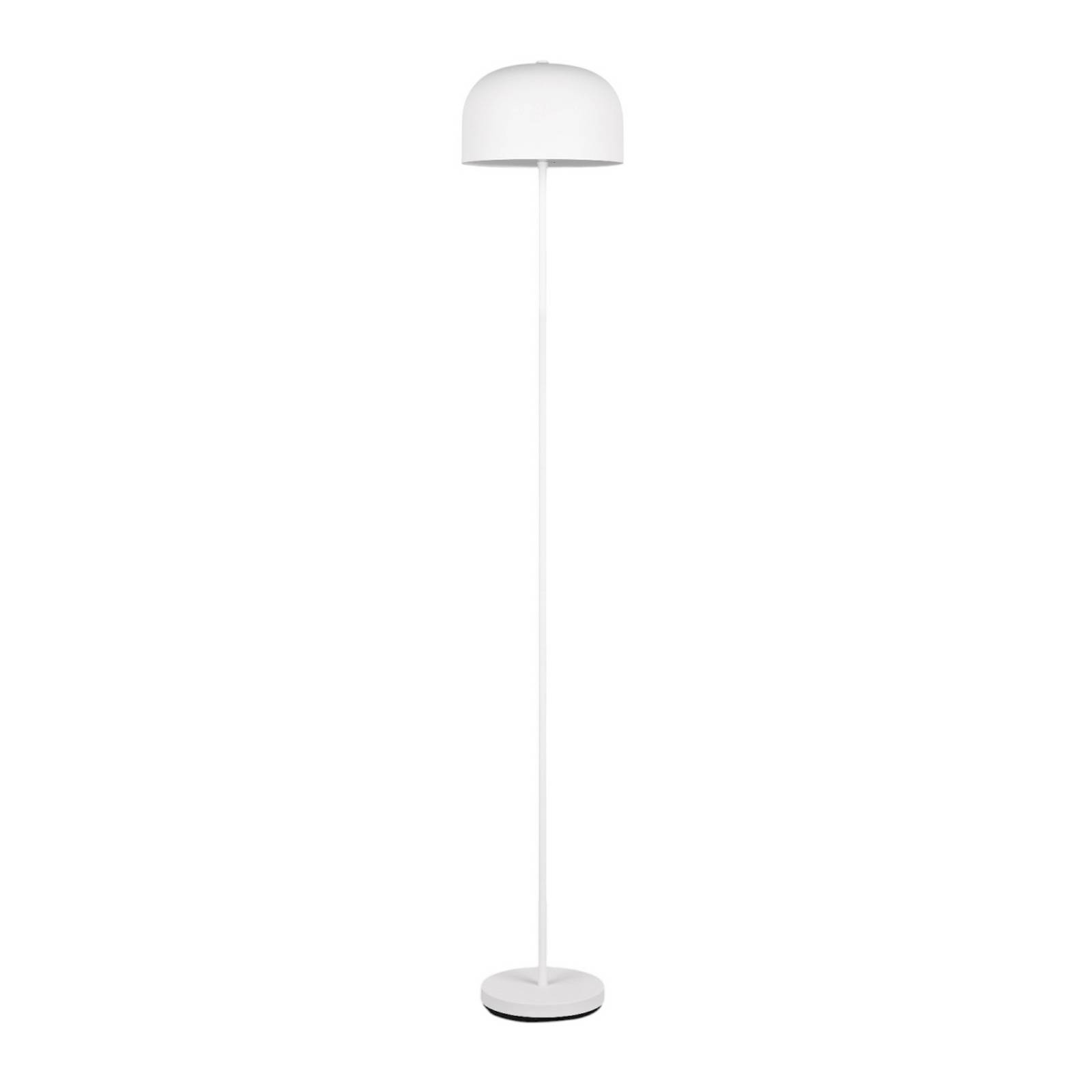 LED-Akku-Stehleuchte Jeff, weiß, Metall, Höhe 147 cm