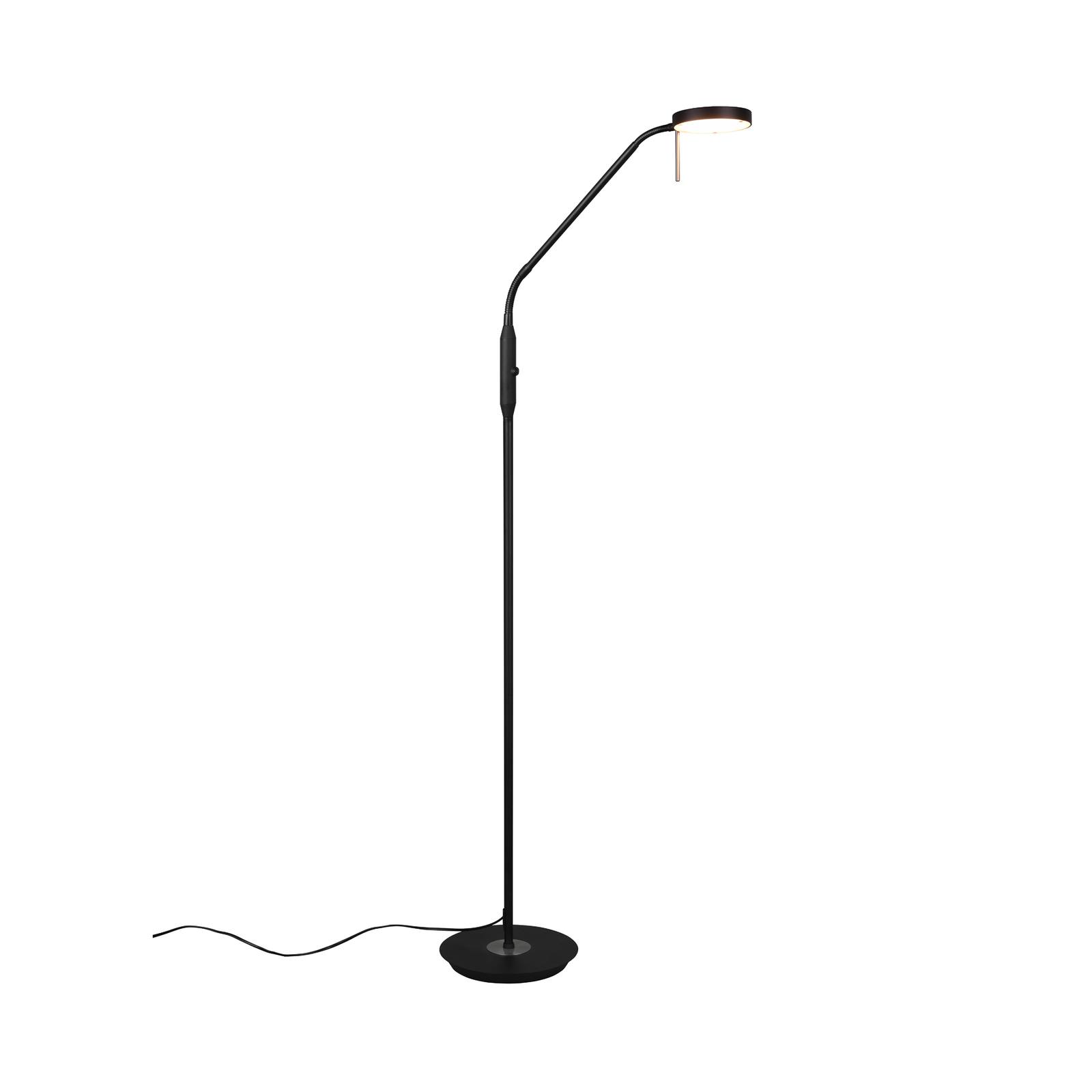 Lindby Sharani LED-Stehleuchte, CCT, schwarz
