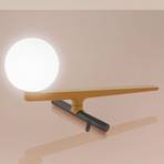 Artemide Yanzi LED table lamp with a dimmer switch