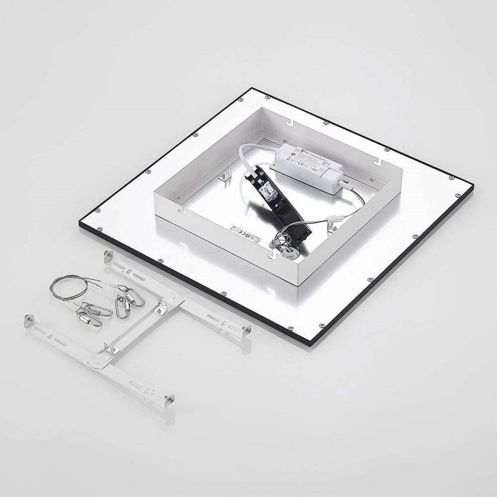 Nelios Stropné Lampa LED 4000K 40x40 Black - Lindby