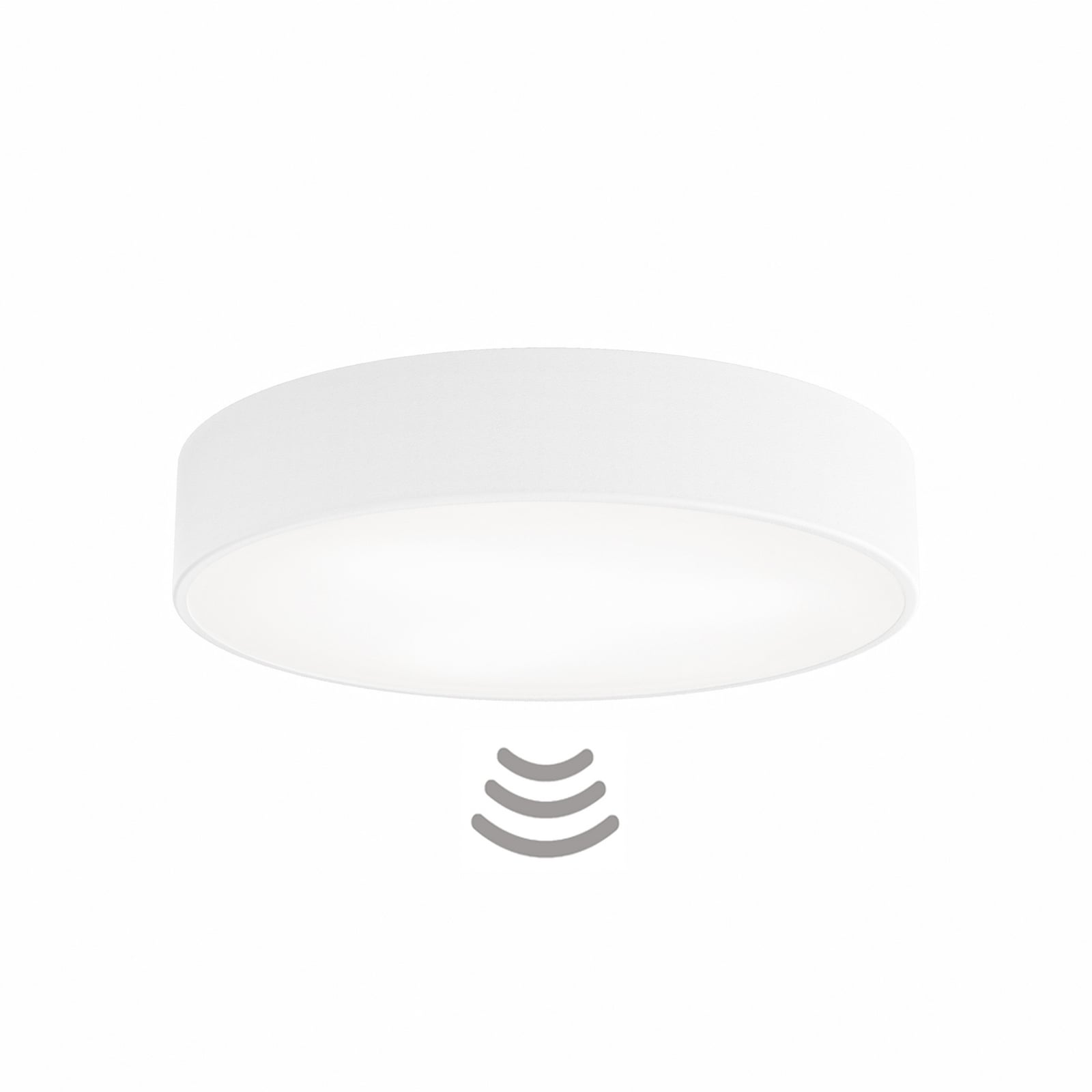 Laelamp Cleo 400, valge, andur, IP20, Ø 40 cm, metall