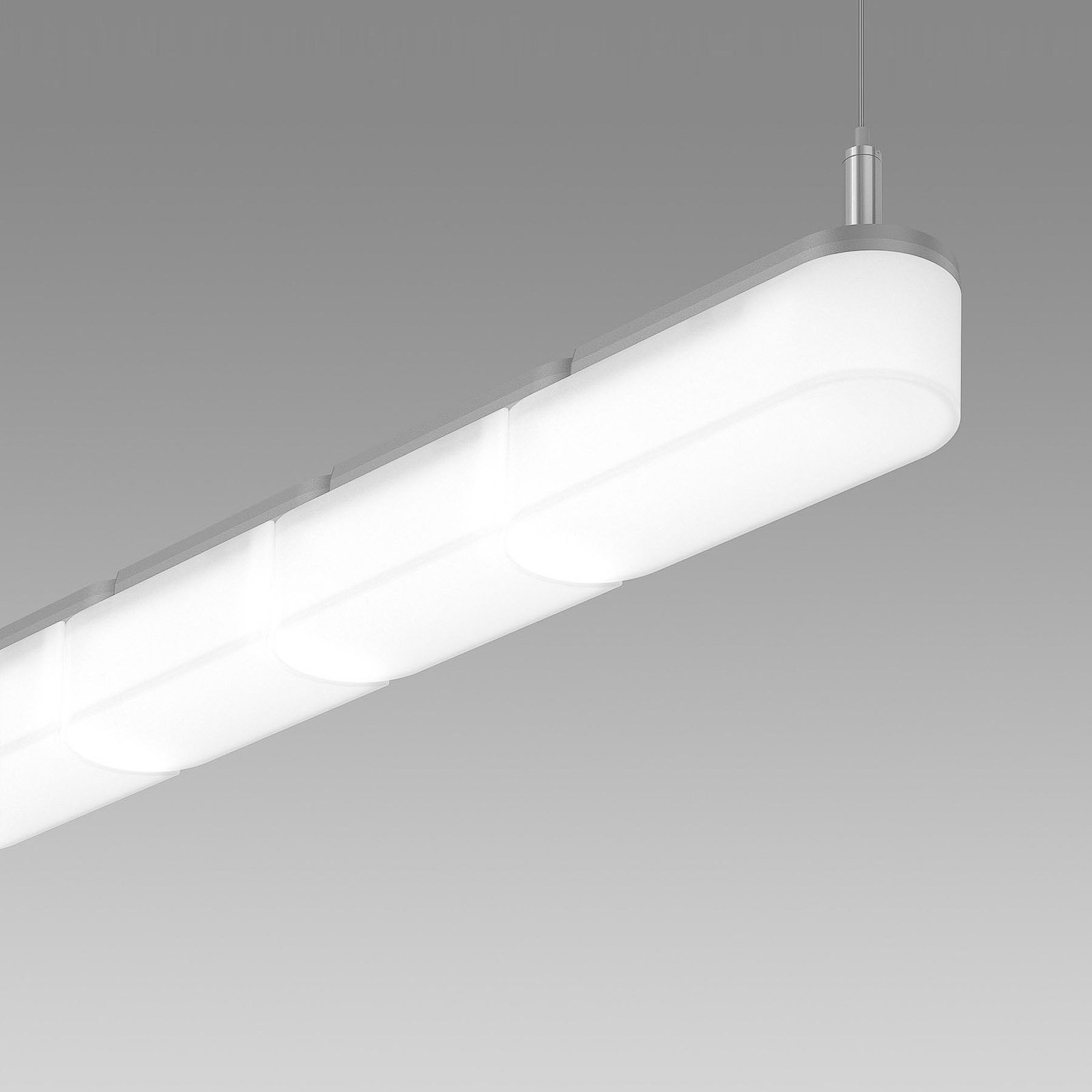 Regent Wiggle LED gaismas lente DALI 150cm 48W