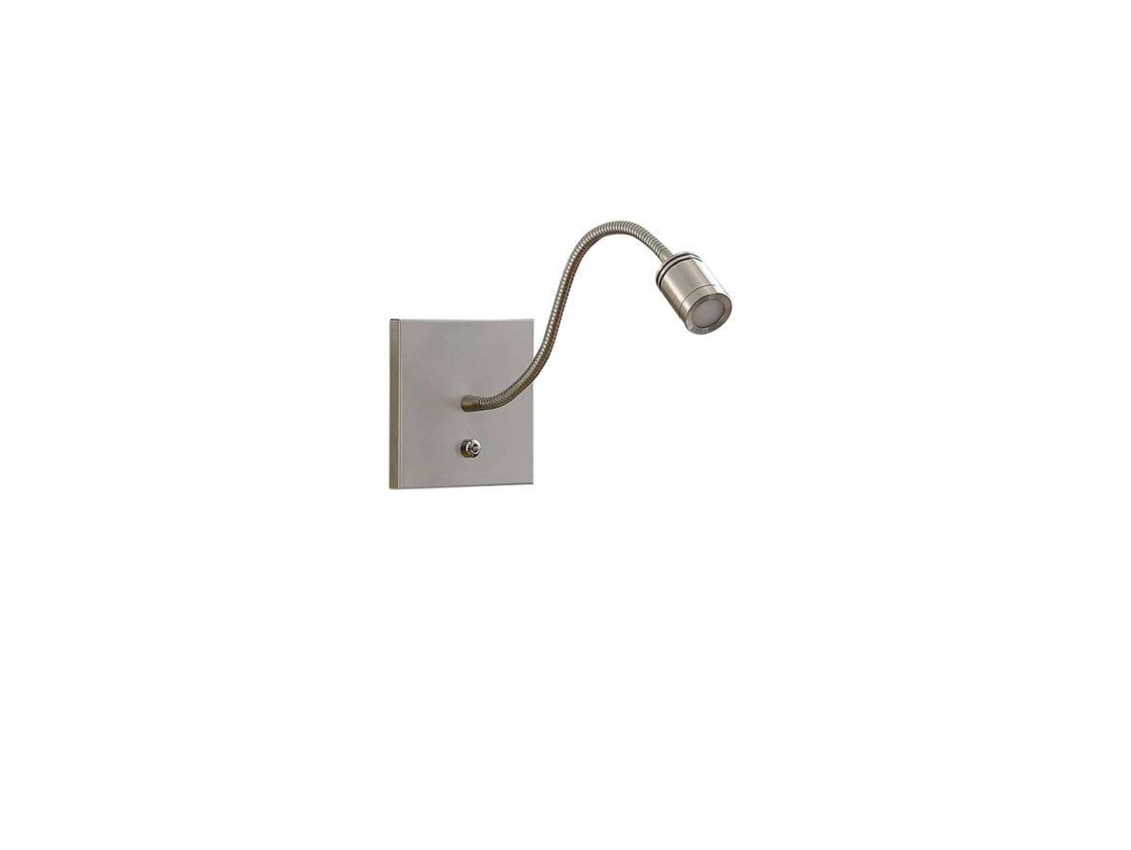 Legera LED Aplique de Pared Nickel - Lindby