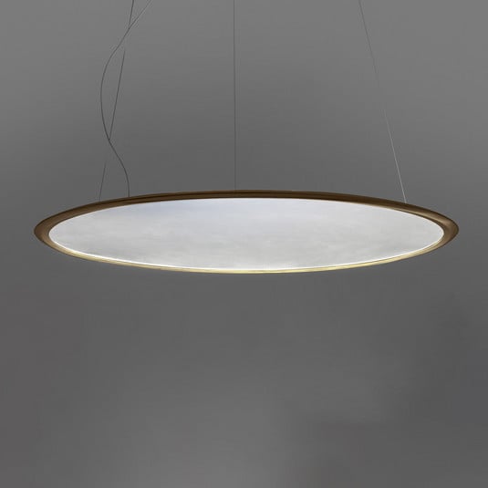 Artemide Discovery Hängeleuchte, horizontal bronze