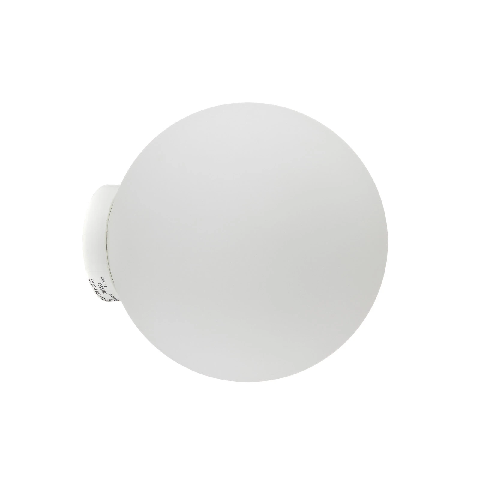 Fabbian Lumi Sfera applique en verre, Ø 14 cm