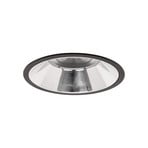 BRUMBERG Apollo Maxi, gladde reflectorlamp, rond, 3.000K, zwart