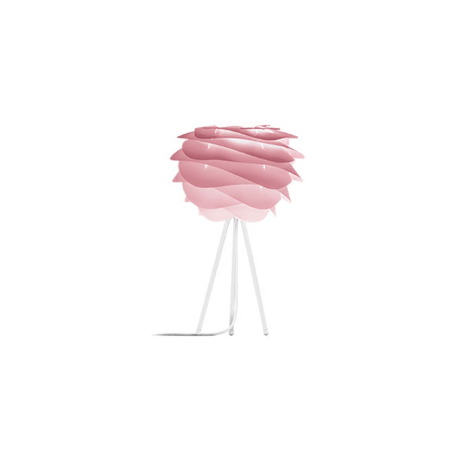 UMAGE Carmina Mini da tavolo rosa/treppiede bianco