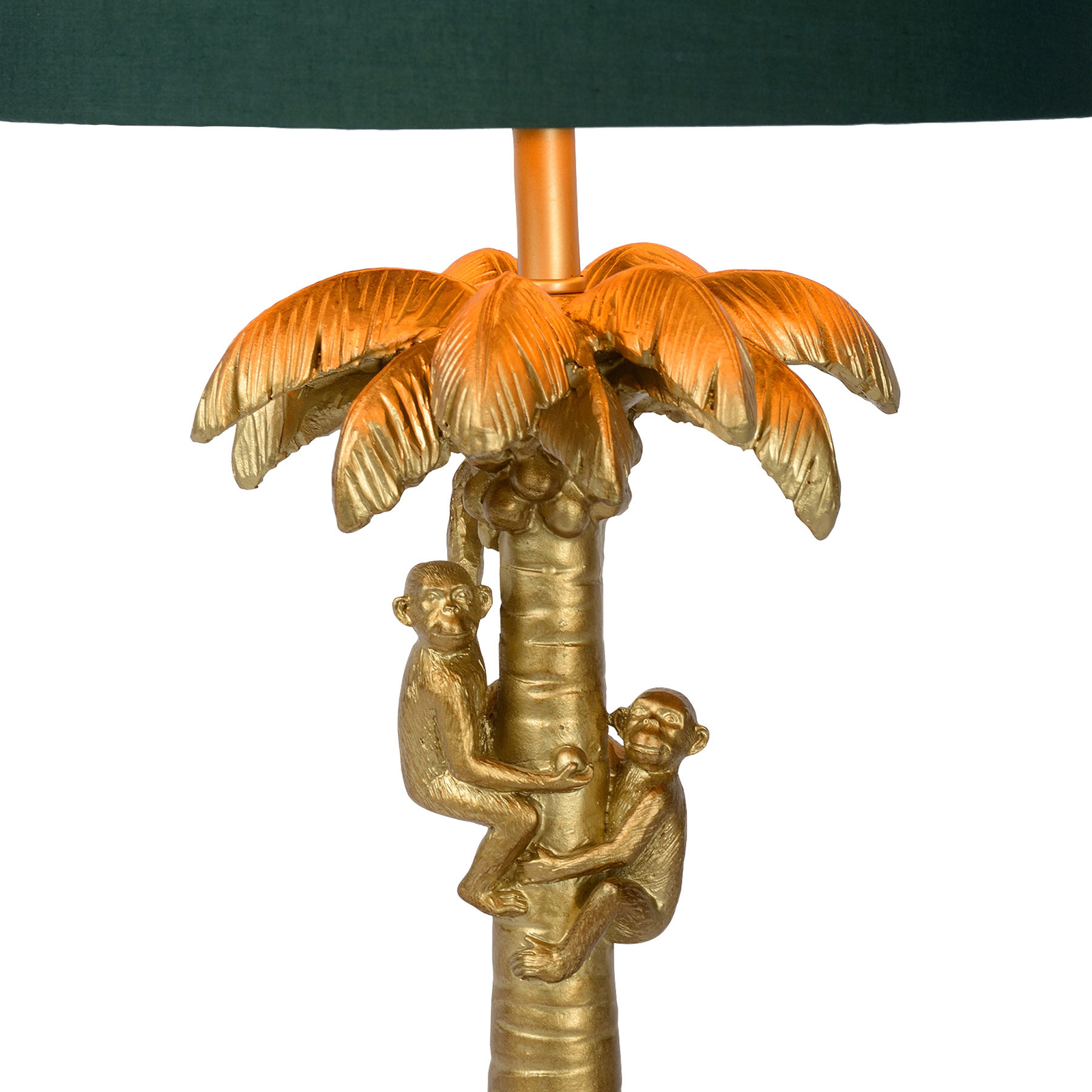 Extravaganza Coconut bordlampe, grønn/gull