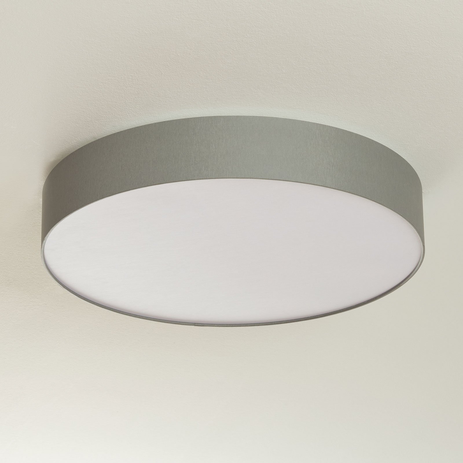 Dimmable Luno LED ceiling light, light grey