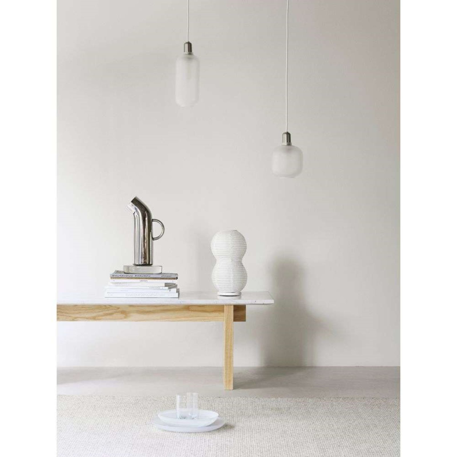 Puff Twist Lampă de Masă White - Normann Copenhagen