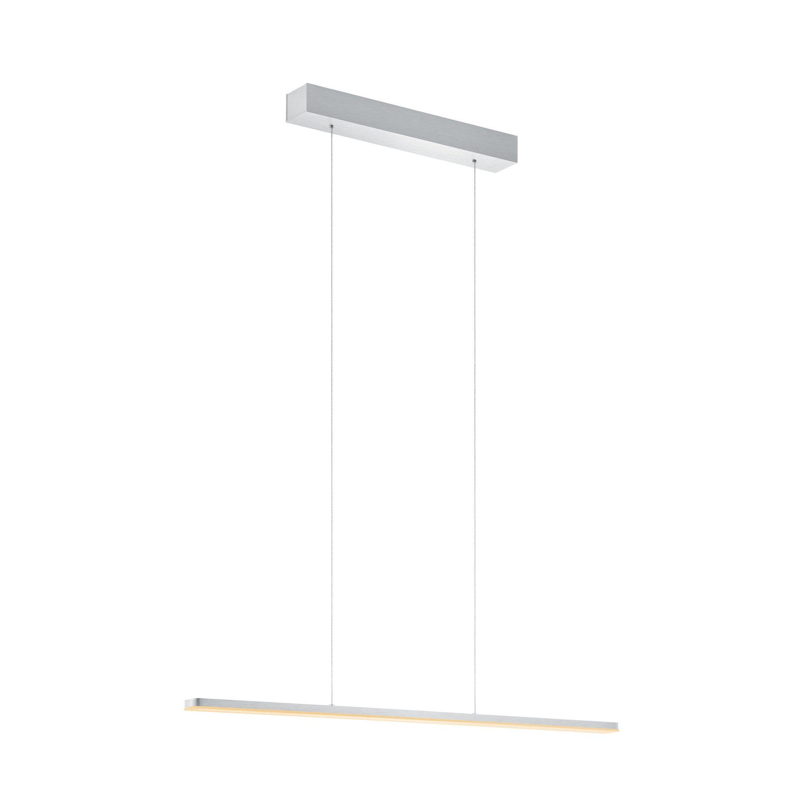 Quitani suspension LED Margita, longueur 88 cm, argenté