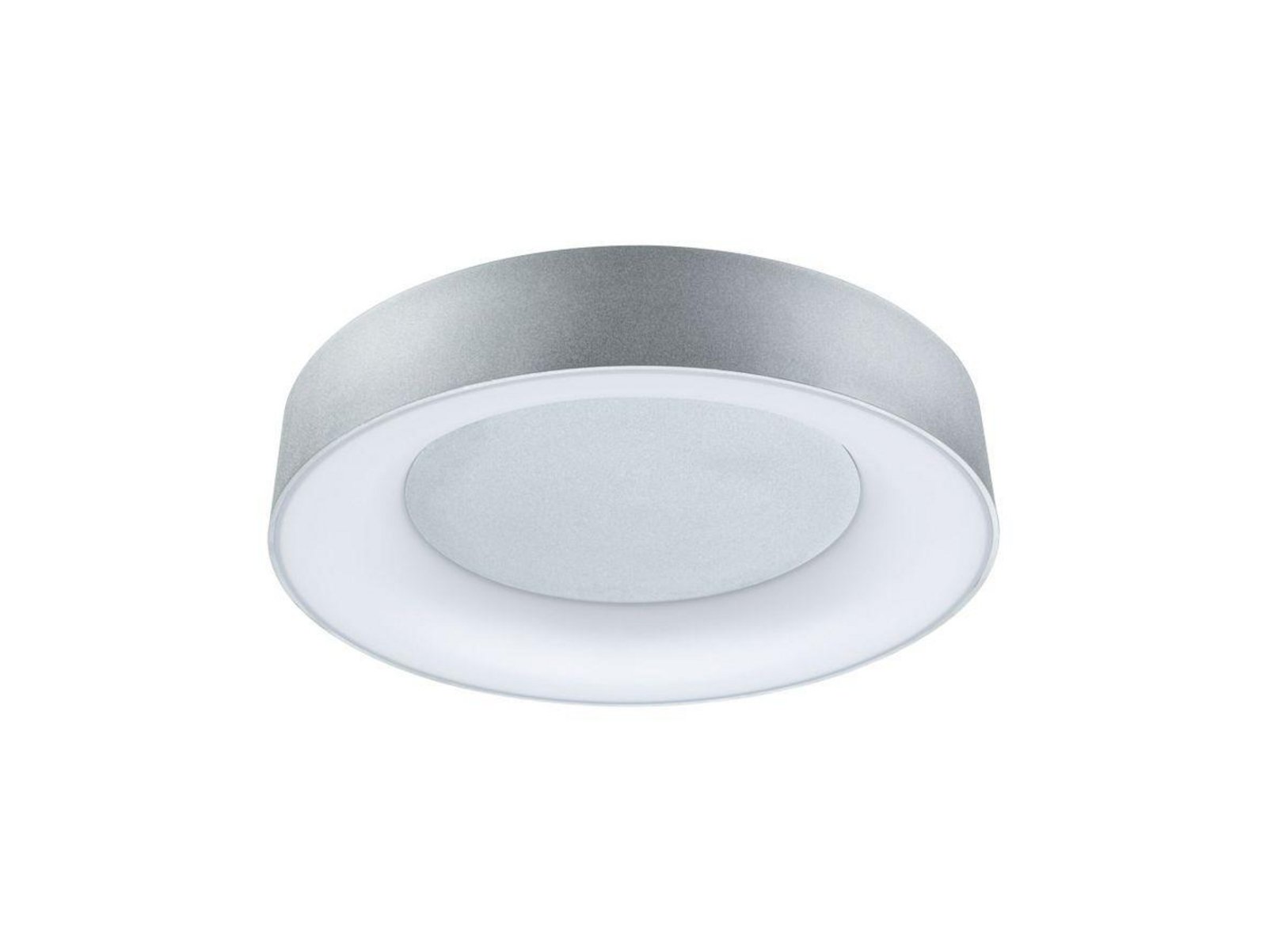 Casca LED Lámpara de Techo IP44 2100lm Blanco/Matt Aluminio - Paulmann