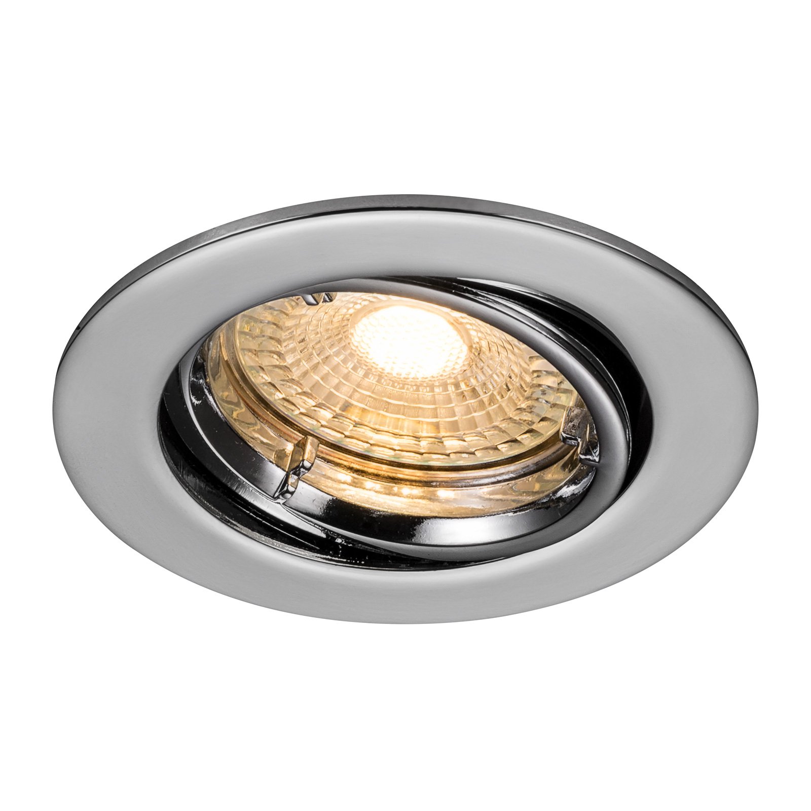 LED recessed spotlight Carina 2,700K dimmable tilt 3 GU10
