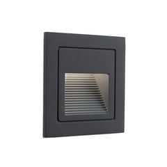 Loro LED upotettava seinävalaisin, antrasiitti, leveys 8,5 cm, alumiini