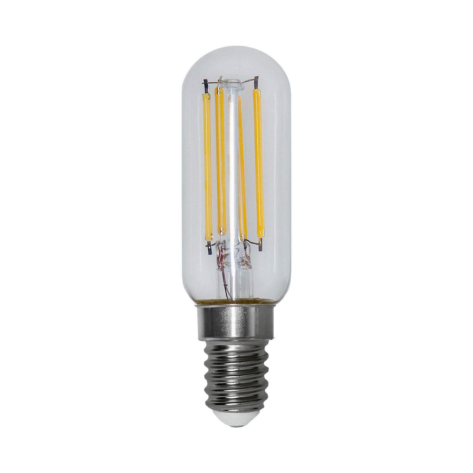 Żarówka LED T25, E14, przezroczysta, filament, 4,2 W, 2700 K