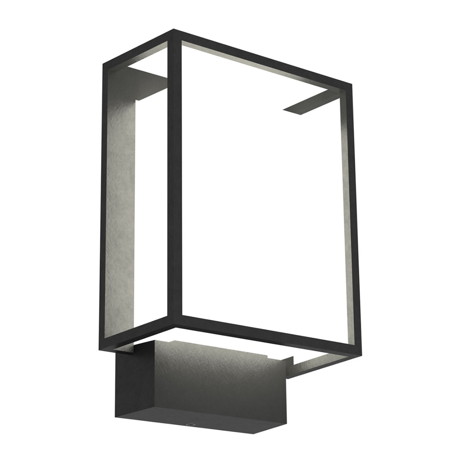 Nordlux LED outdoor wall light Nestor no motion sensor, aluminium, plastic, 8 W, energy efficiency: A+, W: 14.7 cm, H: 22.1 cm