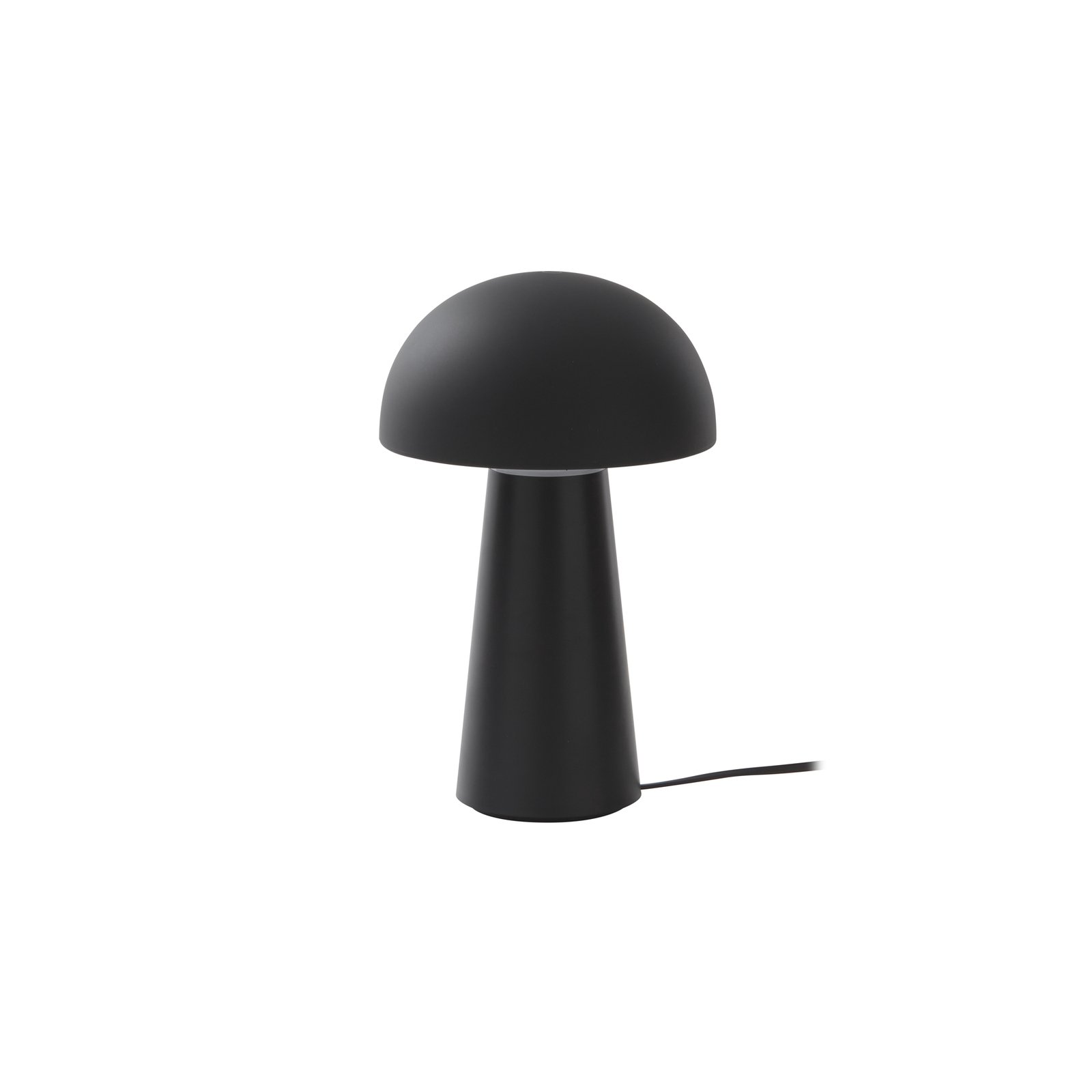 Nabíjateľná stolová lampa Lindby Zyre LED, čierna, IP44, dotykový stmievač