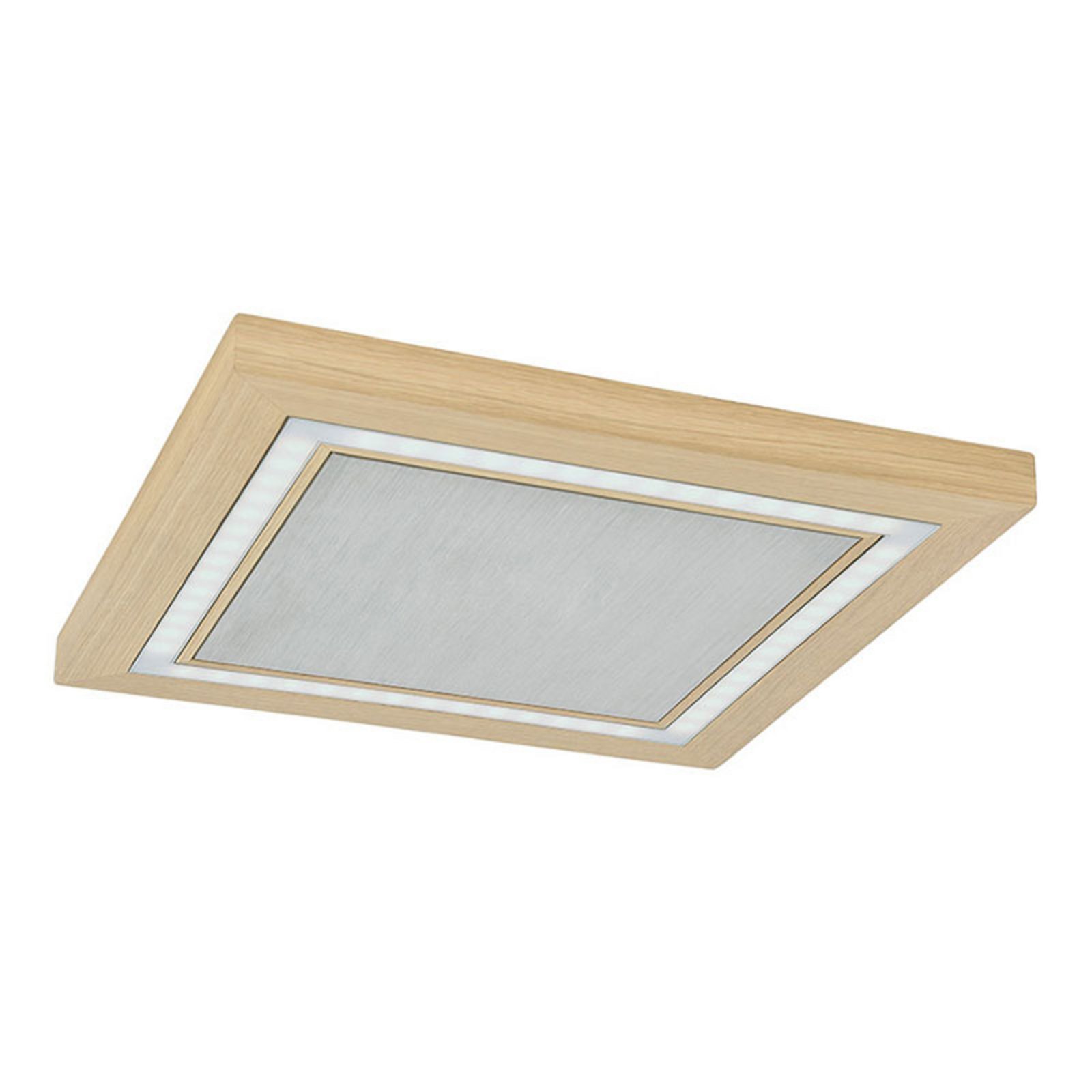 HerzBlut Otto O LED ceiling lamp square Klick&Dim
