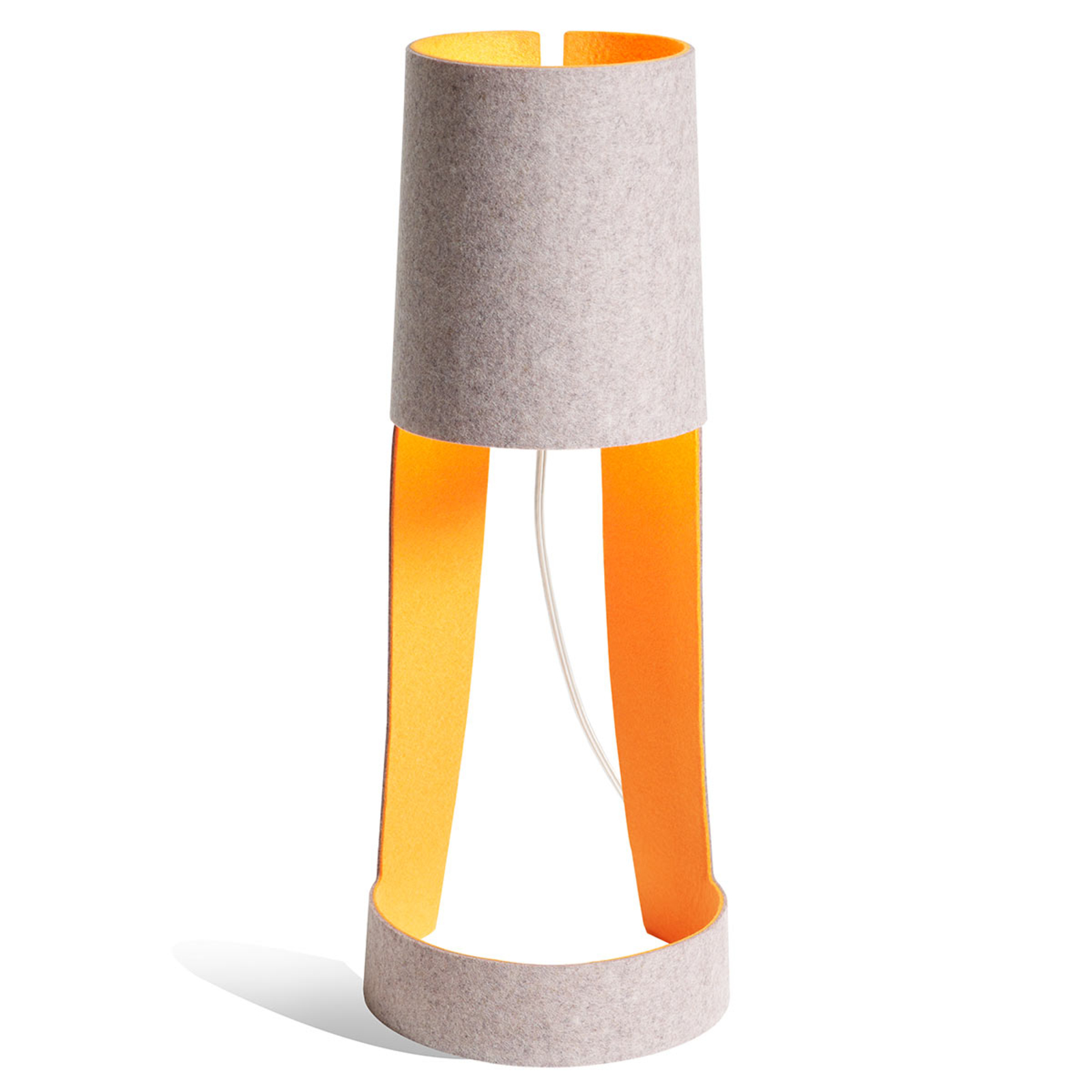 Bordslampan MIa grå/orange