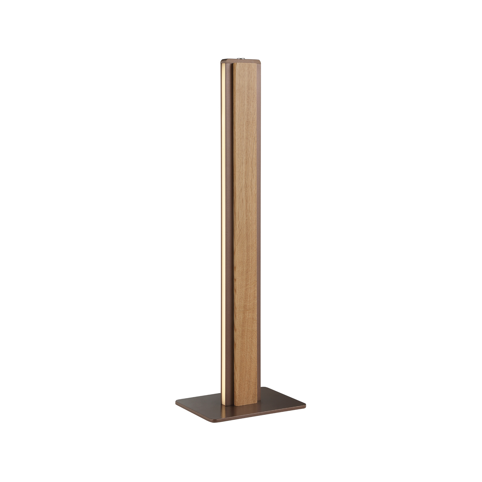Arviso LED stolna lampa, efekt drva, hrast, visina 51 cm, CCT Arviso LED stolna lampa, efekt drva, hrast, visina 51 cm, CCT