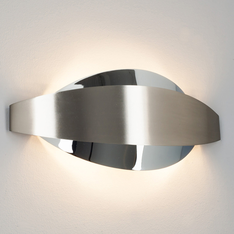 Wandleuchte Lonna für G9-LEDs chrom/nickel