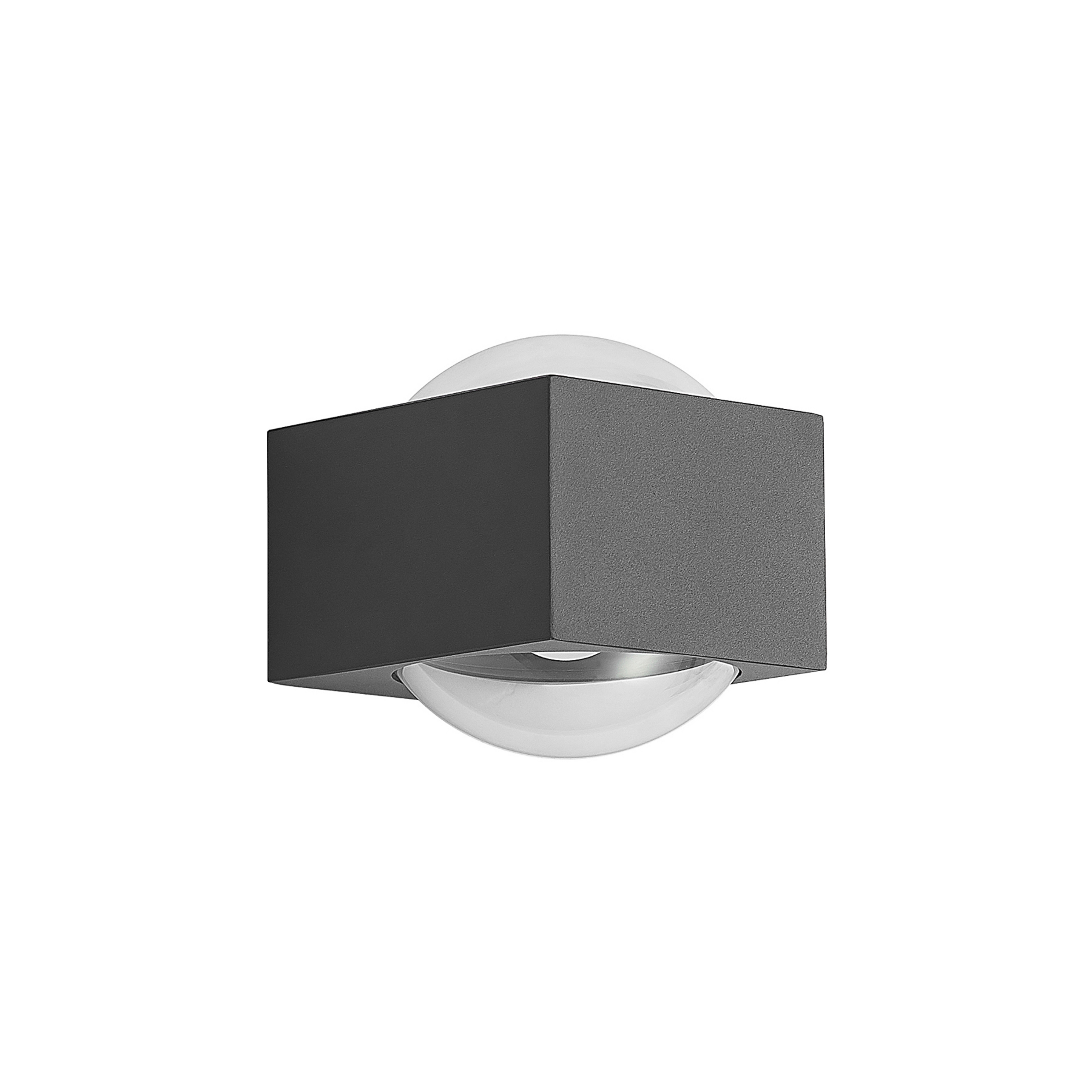 Almos LED Up/Down Außenwandleuchte Dark Grey - Lucande