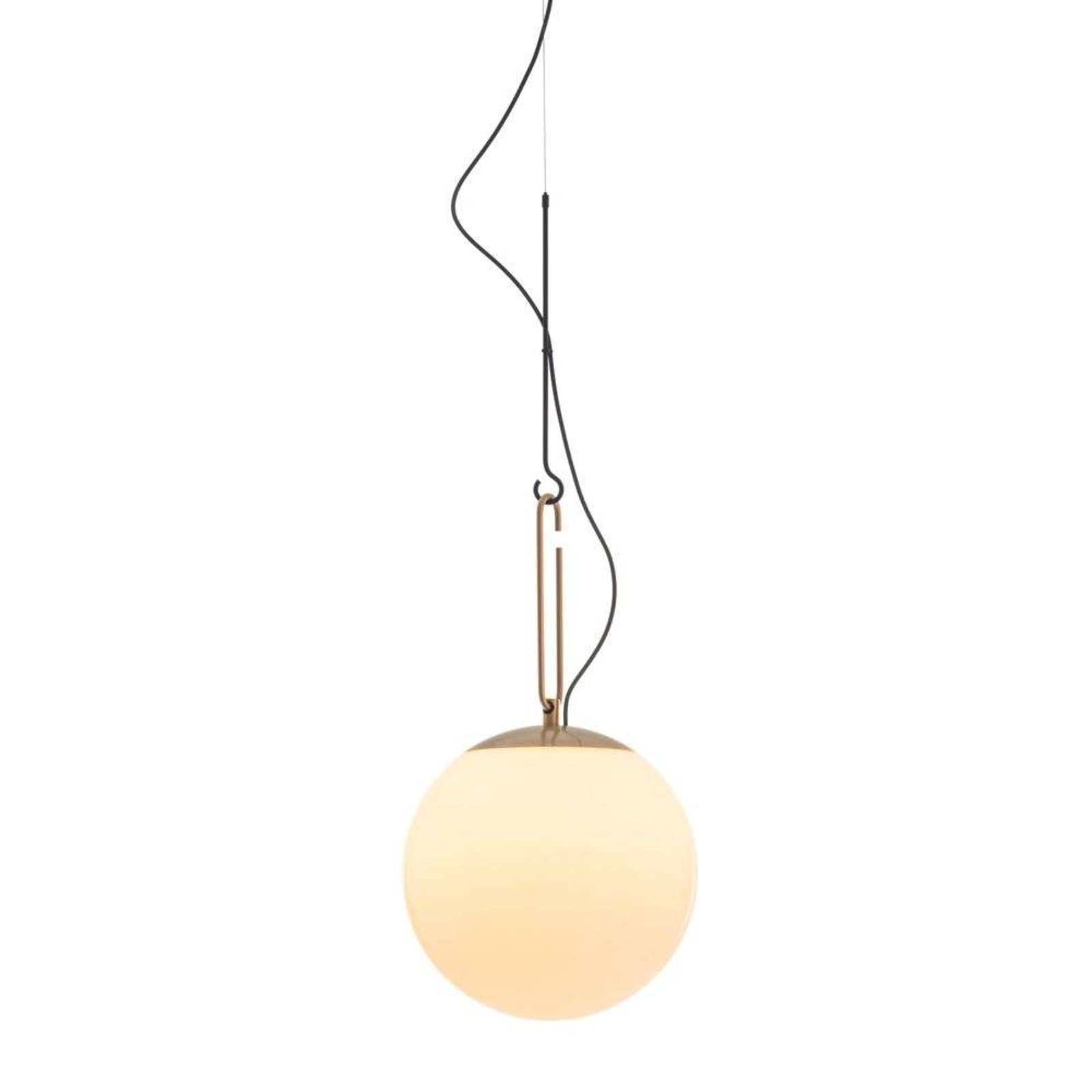 Nh 35 S Závěsná Lampa Black/Brass - Artemide - Artemide