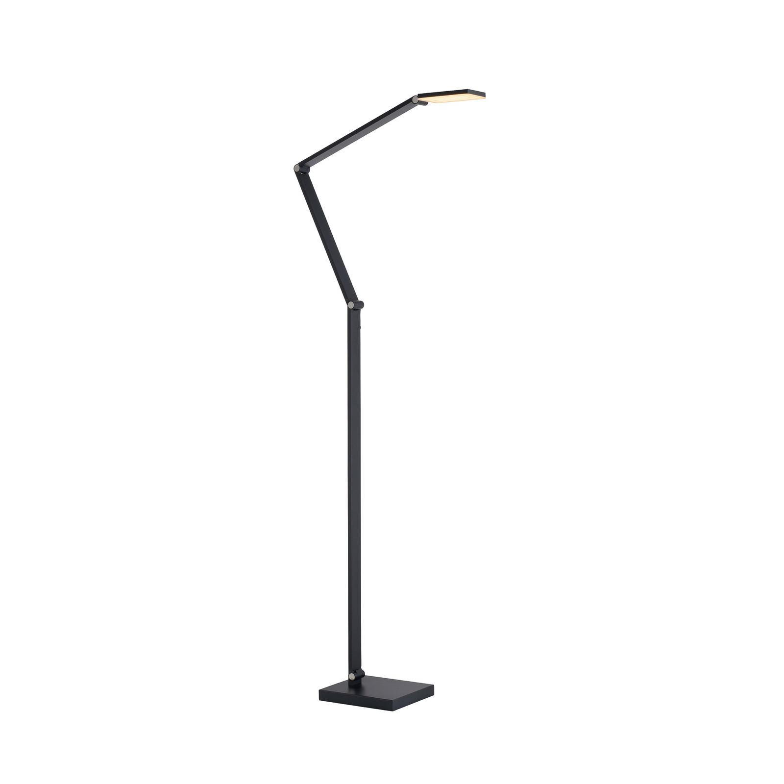 LED toršeras „SAMSKY“, pilkos spalvos, aukštis 161 cm, metalinis, jutiklinis